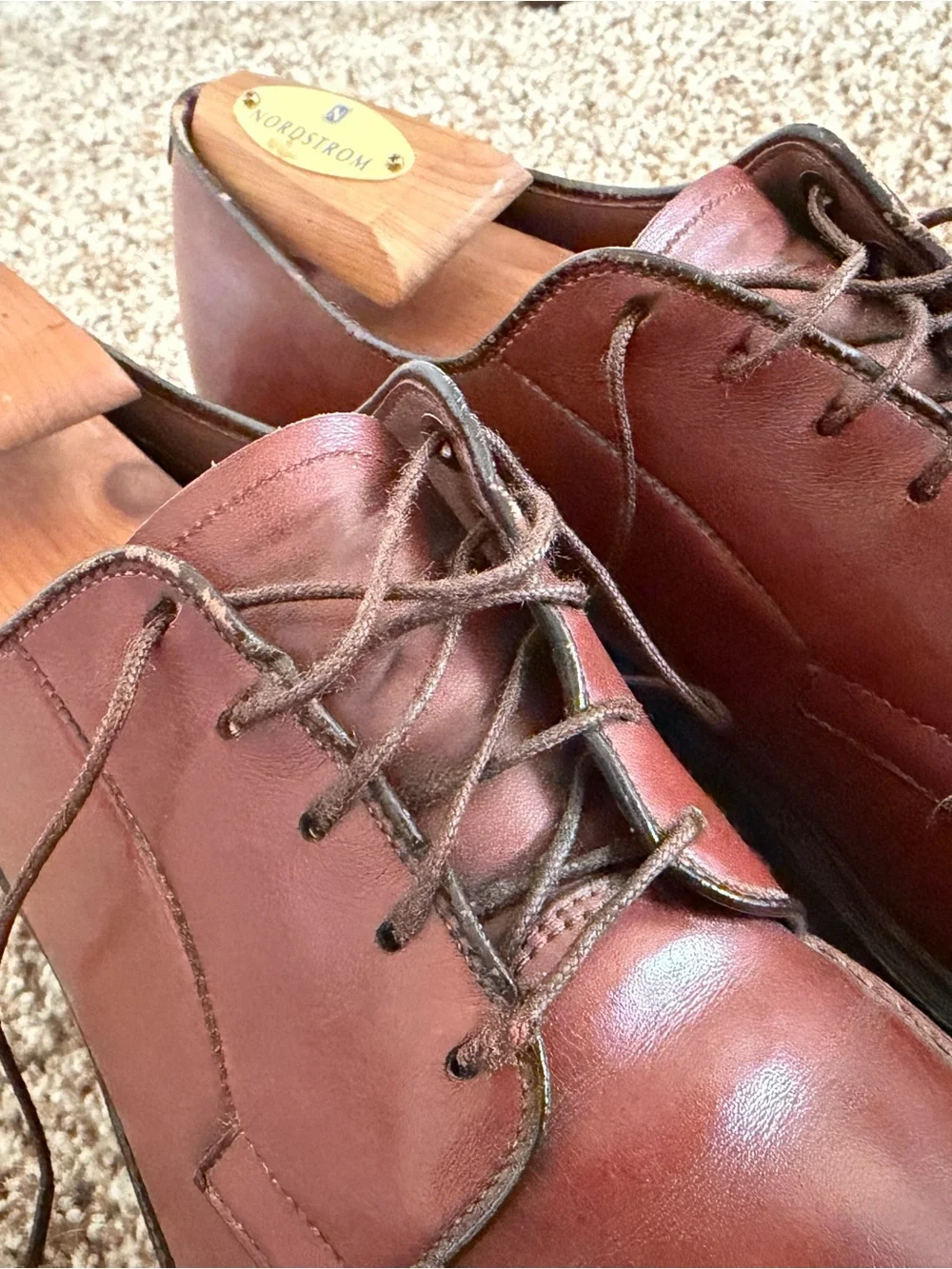Allen Edmonds Brentwood Oxford burgundy Formal Shoes Size 11 AAA